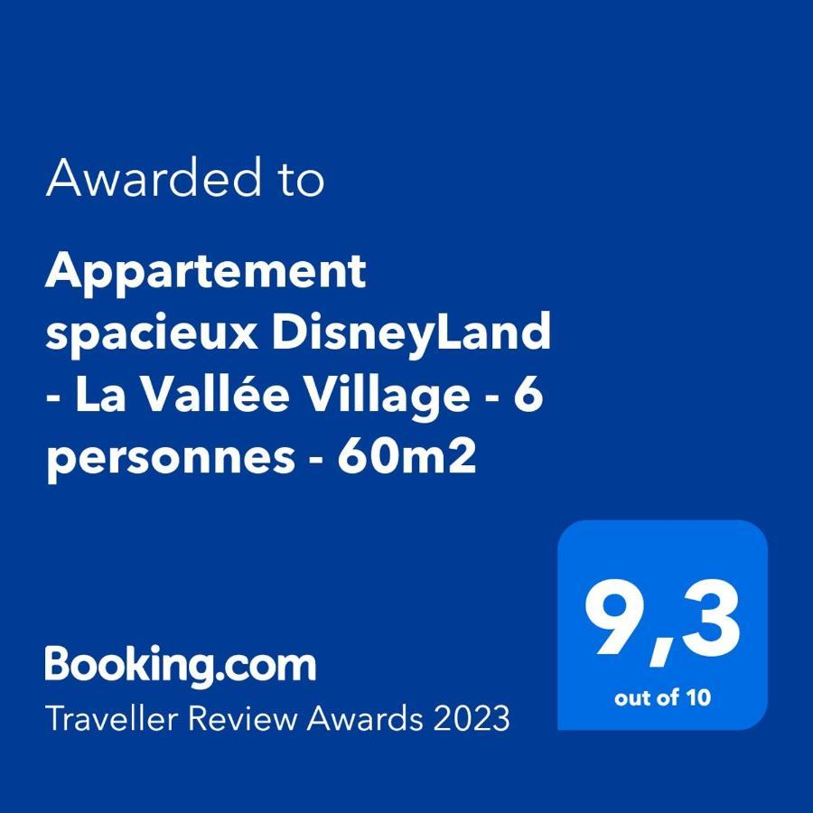 Appartement Spacieux Disneyland - La Vallee Village - 6 Personnes - 60M2 Saint-Germain-sur-Morin Bagian luar foto
